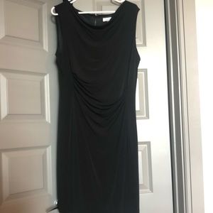 Little black dress. Calvin Klein.